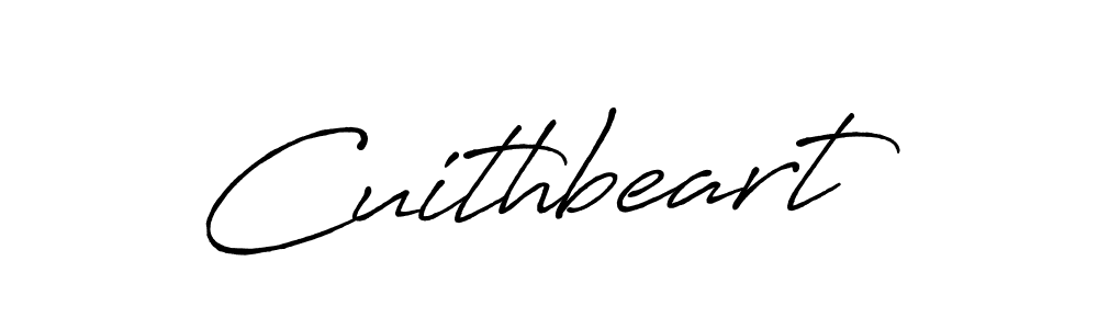 Cuithbeart stylish signature style. Best Handwritten Sign (Antro_Vectra_Bolder) for my name. Handwritten Signature Collection Ideas for my name Cuithbeart. Cuithbeart signature style 7 images and pictures png