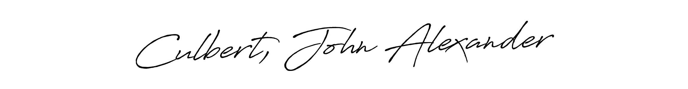 Similarly Antro_Vectra_Bolder is the best handwritten signature design. Signature creator online .You can use it as an online autograph creator for name Culbert, John Alexander. Culbert, John Alexander signature style 7 images and pictures png