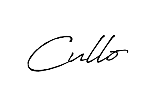 Make a beautiful signature design for name Cullo. With this signature (Antro_Vectra_Bolder) style, you can create a handwritten signature for free. Cullo signature style 7 images and pictures png