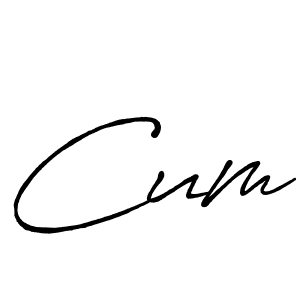 How to make Cum name signature. Use Antro_Vectra_Bolder style for creating short signs online. This is the latest handwritten sign. Cum signature style 7 images and pictures png