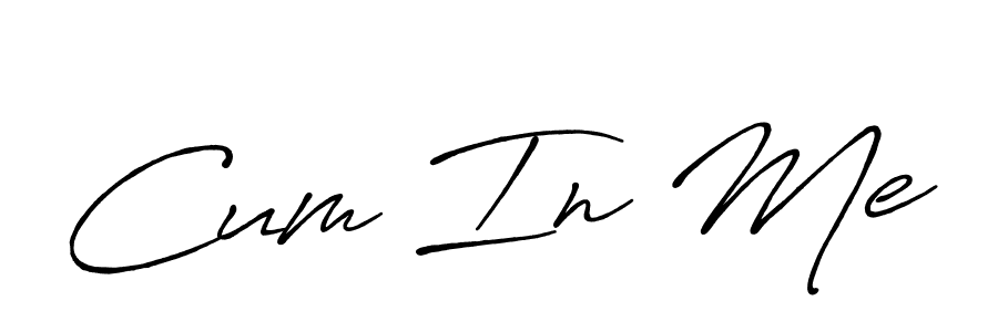 Antro_Vectra_Bolder is a professional signature style that is perfect for those who want to add a touch of class to their signature. It is also a great choice for those who want to make their signature more unique. Get Cum In Me name to fancy signature for free. Cum In Me signature style 7 images and pictures png