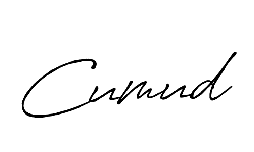 Also we have Cumud name is the best signature style. Create professional handwritten signature collection using Antro_Vectra_Bolder autograph style. Cumud signature style 7 images and pictures png