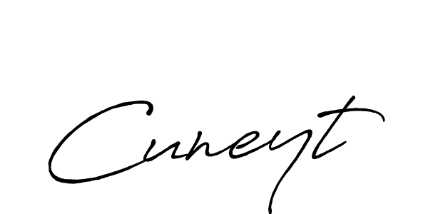 How to make Cuneyt signature? Antro_Vectra_Bolder is a professional autograph style. Create handwritten signature for Cuneyt name. Cuneyt signature style 7 images and pictures png