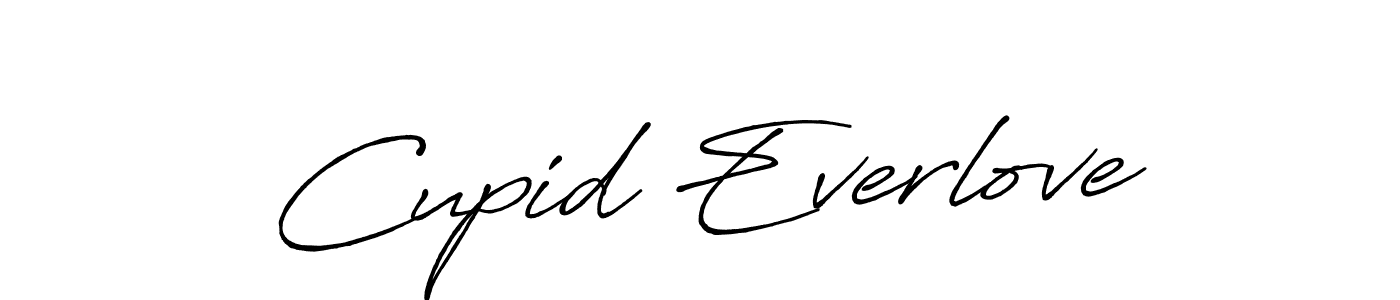 Create a beautiful signature design for name Cupid Everlove. With this signature (Antro_Vectra_Bolder) fonts, you can make a handwritten signature for free. Cupid Everlove signature style 7 images and pictures png