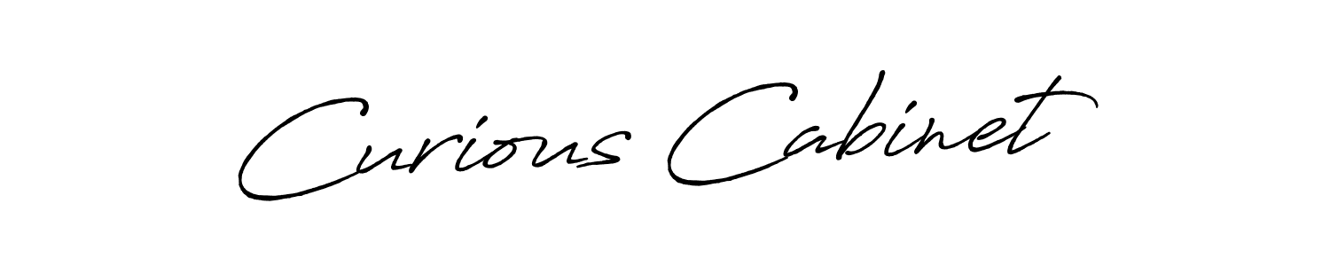 How to Draw Curious Cabinet signature style? Antro_Vectra_Bolder is a latest design signature styles for name Curious Cabinet. Curious Cabinet signature style 7 images and pictures png