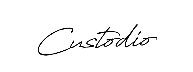 Also we have Custodio name is the best signature style. Create professional handwritten signature collection using Antro_Vectra_Bolder autograph style. Custodio signature style 7 images and pictures png