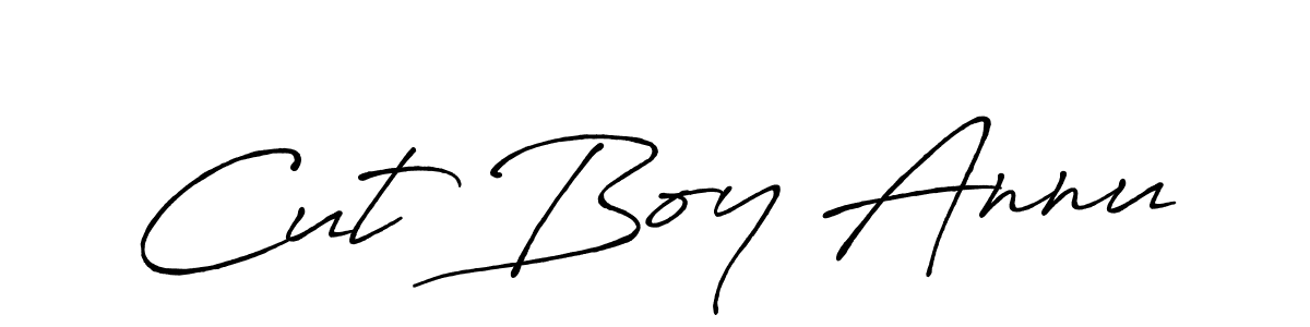 Once you've used our free online signature maker to create your best signature Antro_Vectra_Bolder style, it's time to enjoy all of the benefits that Cut Boy Annu name signing documents. Cut Boy Annu signature style 7 images and pictures png