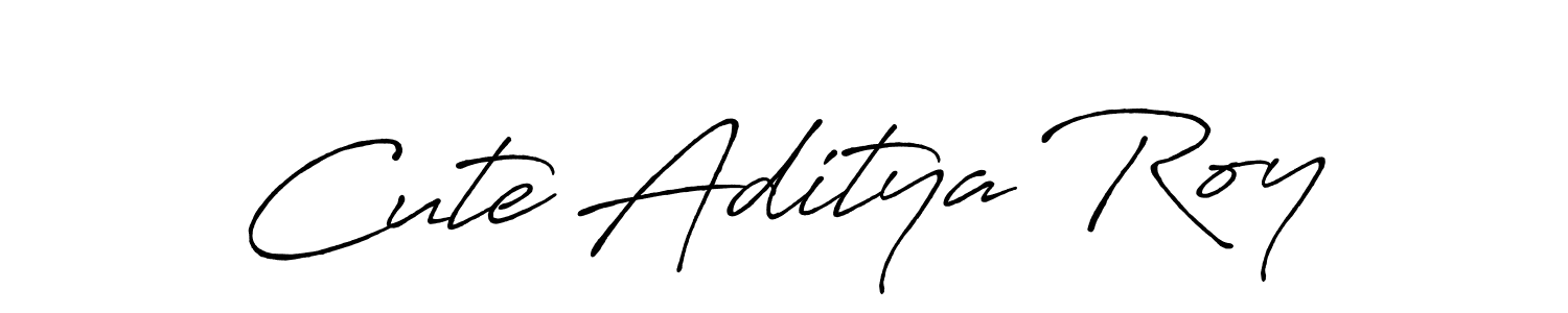 Make a short Cute Aditya Roy signature style. Manage your documents anywhere anytime using Antro_Vectra_Bolder. Create and add eSignatures, submit forms, share and send files easily. Cute Aditya Roy signature style 7 images and pictures png