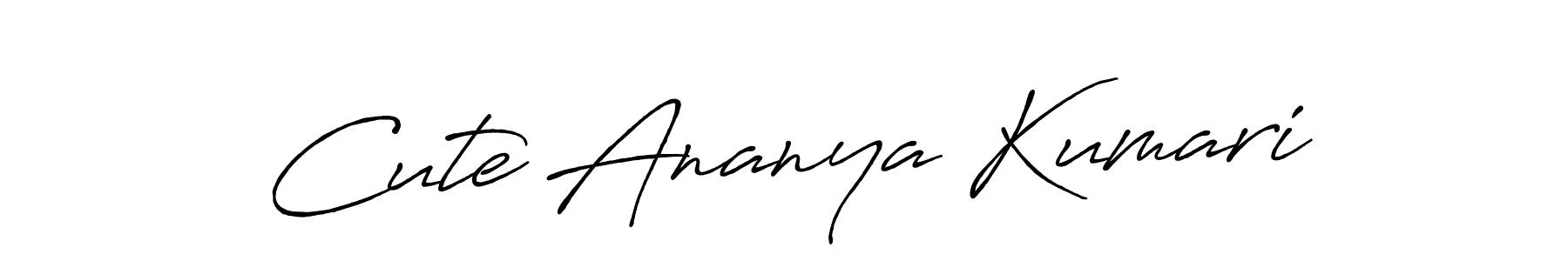 Once you've used our free online signature maker to create your best signature Antro_Vectra_Bolder style, it's time to enjoy all of the benefits that Cute Ananya Kumari name signing documents. Cute Ananya Kumari signature style 7 images and pictures png