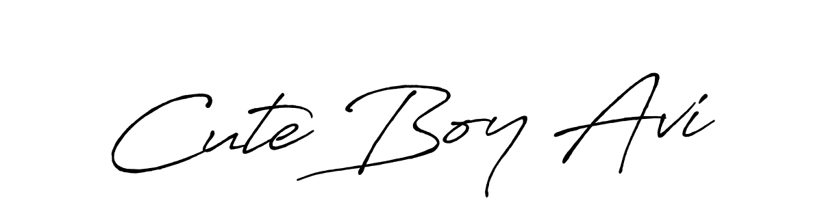 It looks lik you need a new signature style for name Cute Boy Avi. Design unique handwritten (Antro_Vectra_Bolder) signature with our free signature maker in just a few clicks. Cute Boy Avi signature style 7 images and pictures png