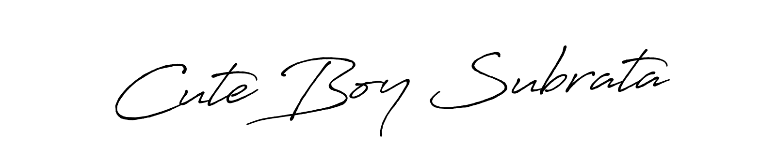 Best and Professional Signature Style for Cute Boy Subrata. Antro_Vectra_Bolder Best Signature Style Collection. Cute Boy Subrata signature style 7 images and pictures png
