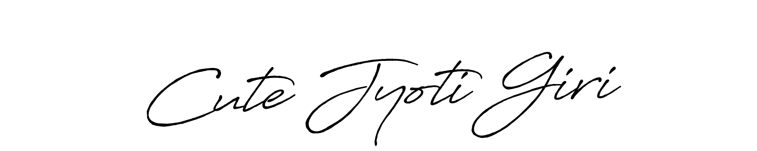How to make Cute Jyoti Giri signature? Antro_Vectra_Bolder is a professional autograph style. Create handwritten signature for Cute Jyoti Giri name. Cute Jyoti Giri signature style 7 images and pictures png