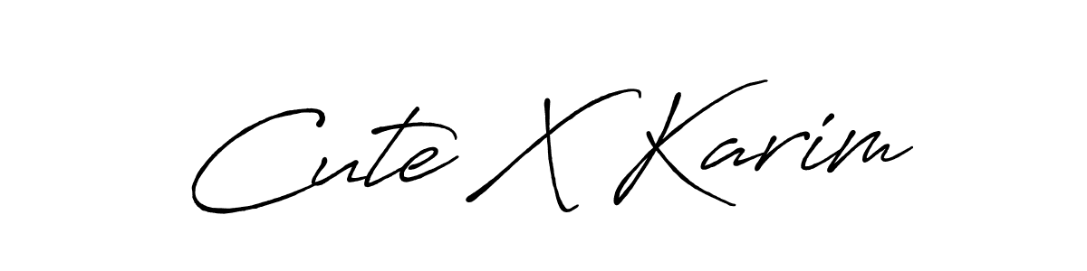 Check out images of Autograph of Cute X Karim name. Actor Cute X Karim Signature Style. Antro_Vectra_Bolder is a professional sign style online. Cute X Karim signature style 7 images and pictures png