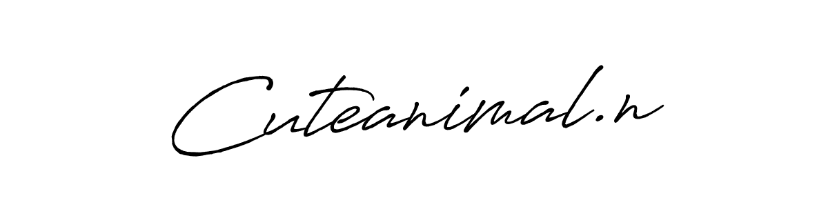 Make a beautiful signature design for name Cuteanimal.n. Use this online signature maker to create a handwritten signature for free. Cuteanimal.n signature style 7 images and pictures png