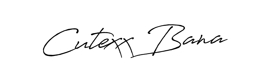Similarly Antro_Vectra_Bolder is the best handwritten signature design. Signature creator online .You can use it as an online autograph creator for name Cutexx Bana. Cutexx Bana signature style 7 images and pictures png