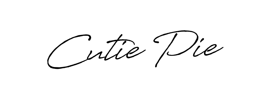 Also we have Cutie Pie name is the best signature style. Create professional handwritten signature collection using Antro_Vectra_Bolder autograph style. Cutie Pie signature style 7 images and pictures png