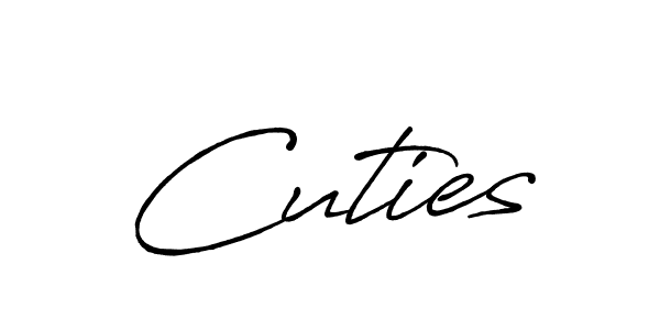 Here are the top 10 professional signature styles for the name Cuties. These are the best autograph styles you can use for your name. Cuties signature style 7 images and pictures png