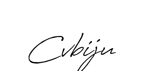 Cvbiju stylish signature style. Best Handwritten Sign (Antro_Vectra_Bolder) for my name. Handwritten Signature Collection Ideas for my name Cvbiju. Cvbiju signature style 7 images and pictures png