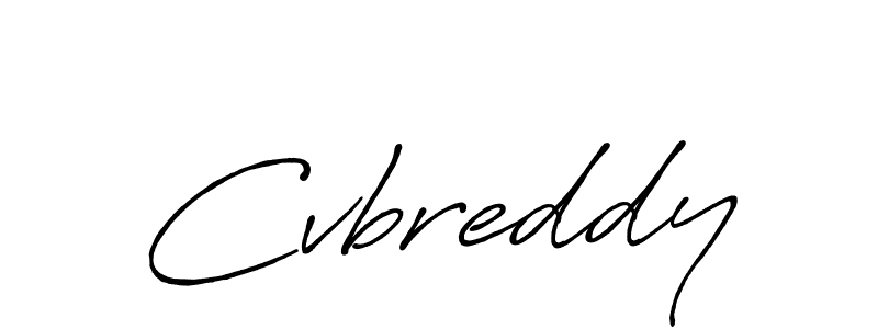 Also we have Cvbreddy name is the best signature style. Create professional handwritten signature collection using Antro_Vectra_Bolder autograph style. Cvbreddy signature style 7 images and pictures png