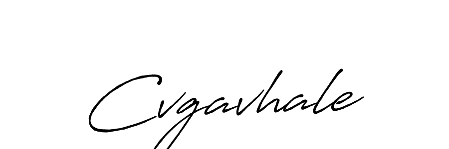 Cvgavhale stylish signature style. Best Handwritten Sign (Antro_Vectra_Bolder) for my name. Handwritten Signature Collection Ideas for my name Cvgavhale. Cvgavhale signature style 7 images and pictures png