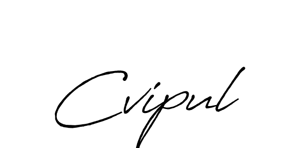 How to Draw Cvipul signature style? Antro_Vectra_Bolder is a latest design signature styles for name Cvipul. Cvipul signature style 7 images and pictures png