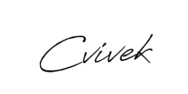 Once you've used our free online signature maker to create your best signature Antro_Vectra_Bolder style, it's time to enjoy all of the benefits that Cvivek name signing documents. Cvivek signature style 7 images and pictures png