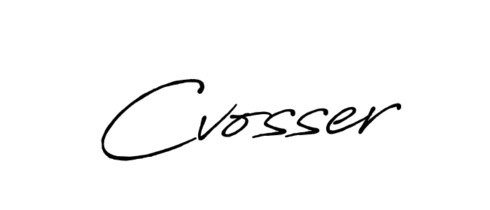 Make a beautiful signature design for name Cvosser. With this signature (Antro_Vectra_Bolder) style, you can create a handwritten signature for free. Cvosser signature style 7 images and pictures png