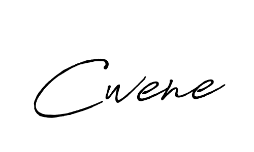 The best way (Antro_Vectra_Bolder) to make a short signature is to pick only two or three words in your name. The name Cwene include a total of six letters. For converting this name. Cwene signature style 7 images and pictures png