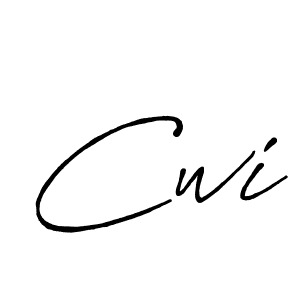 if you are searching for the best signature style for your name Cwi. so please give up your signature search. here we have designed multiple signature styles  using Antro_Vectra_Bolder. Cwi signature style 7 images and pictures png