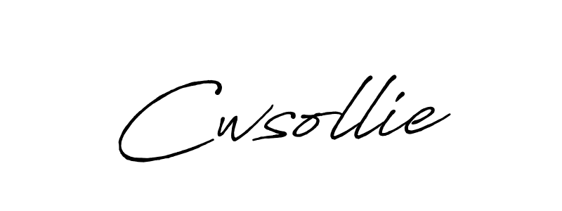Cwsollie stylish signature style. Best Handwritten Sign (Antro_Vectra_Bolder) for my name. Handwritten Signature Collection Ideas for my name Cwsollie. Cwsollie signature style 7 images and pictures png