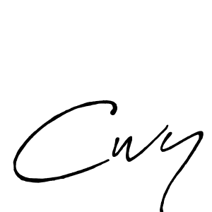 This is the best signature style for the Cwy name. Also you like these signature font (Antro_Vectra_Bolder). Mix name signature. Cwy signature style 7 images and pictures png