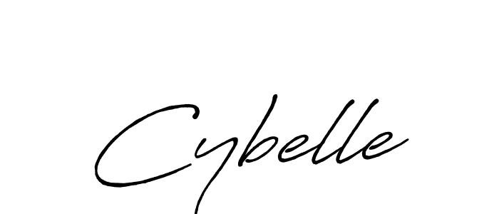 Make a beautiful signature design for name Cybelle. With this signature (Antro_Vectra_Bolder) style, you can create a handwritten signature for free. Cybelle signature style 7 images and pictures png