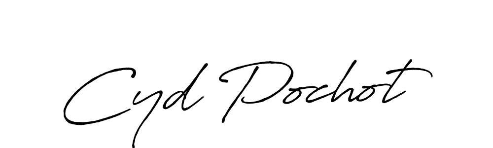 Also You can easily find your signature by using the search form. We will create Cyd Pochot name handwritten signature images for you free of cost using Antro_Vectra_Bolder sign style. Cyd Pochot signature style 7 images and pictures png