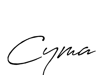 Make a beautiful signature design for name Cyma. Use this online signature maker to create a handwritten signature for free. Cyma signature style 7 images and pictures png