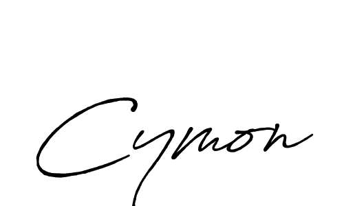 Make a beautiful signature design for name Cymon. With this signature (Antro_Vectra_Bolder) style, you can create a handwritten signature for free. Cymon signature style 7 images and pictures png