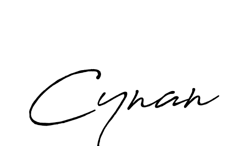 Also we have Cynan name is the best signature style. Create professional handwritten signature collection using Antro_Vectra_Bolder autograph style. Cynan signature style 7 images and pictures png