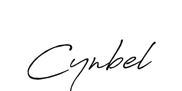 It looks lik you need a new signature style for name Cynbel. Design unique handwritten (Antro_Vectra_Bolder) signature with our free signature maker in just a few clicks. Cynbel signature style 7 images and pictures png