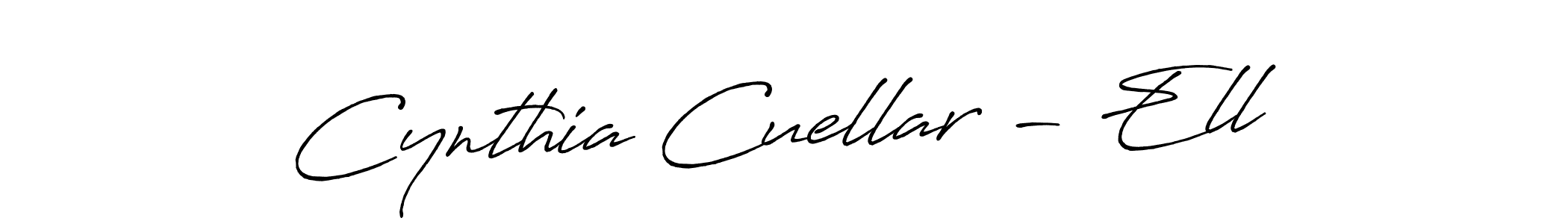 if you are searching for the best signature style for your name Cynthia Cuellar - Ell. so please give up your signature search. here we have designed multiple signature styles  using Antro_Vectra_Bolder. Cynthia Cuellar - Ell signature style 7 images and pictures png