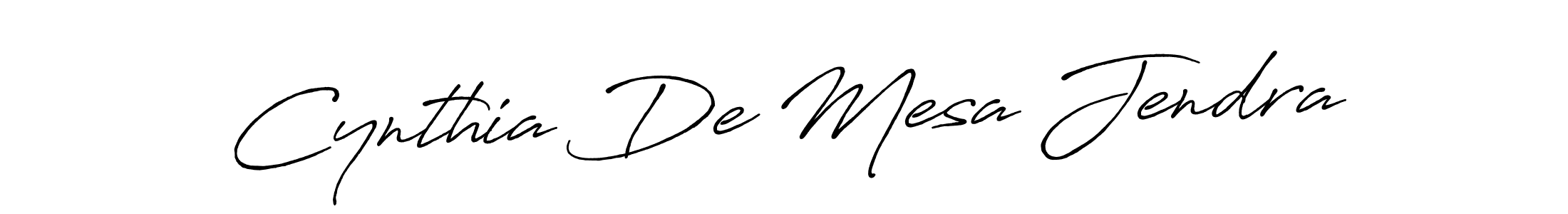 Make a beautiful signature design for name Cynthia De Mesa Jendra. Use this online signature maker to create a handwritten signature for free. Cynthia De Mesa Jendra signature style 7 images and pictures png