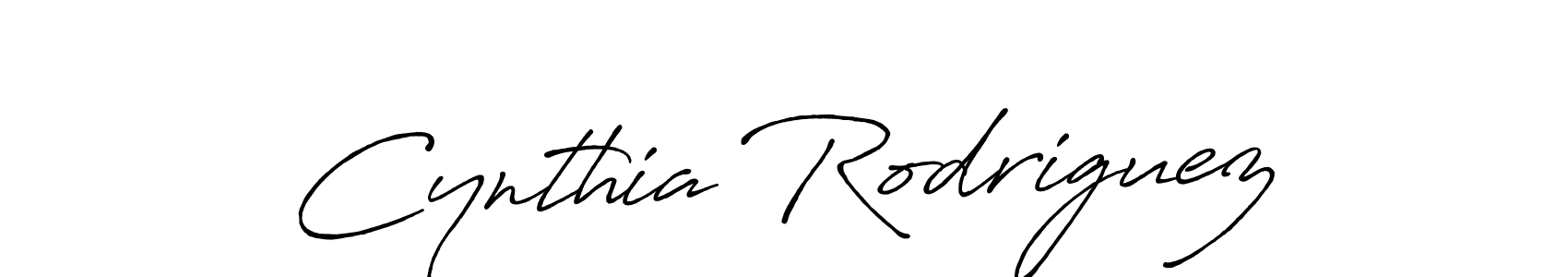 Make a beautiful signature design for name Cynthia Rodriguez. With this signature (Antro_Vectra_Bolder) style, you can create a handwritten signature for free. Cynthia Rodriguez signature style 7 images and pictures png