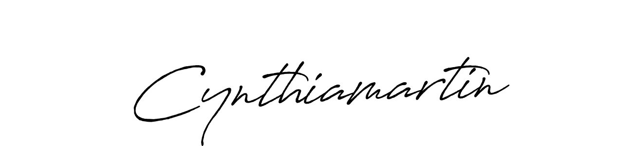 Design your own signature with our free online signature maker. With this signature software, you can create a handwritten (Antro_Vectra_Bolder) signature for name Cynthiamartin. Cynthiamartin signature style 7 images and pictures png