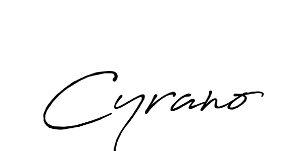 if you are searching for the best signature style for your name Cyrano. so please give up your signature search. here we have designed multiple signature styles  using Antro_Vectra_Bolder. Cyrano signature style 7 images and pictures png