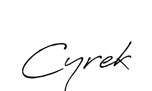 Here are the top 10 professional signature styles for the name Cyrek. These are the best autograph styles you can use for your name. Cyrek signature style 7 images and pictures png