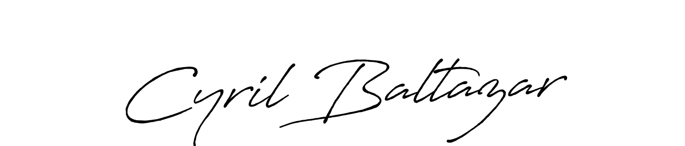 Here are the top 10 professional signature styles for the name Cyril Baltazar. These are the best autograph styles you can use for your name. Cyril Baltazar signature style 7 images and pictures png