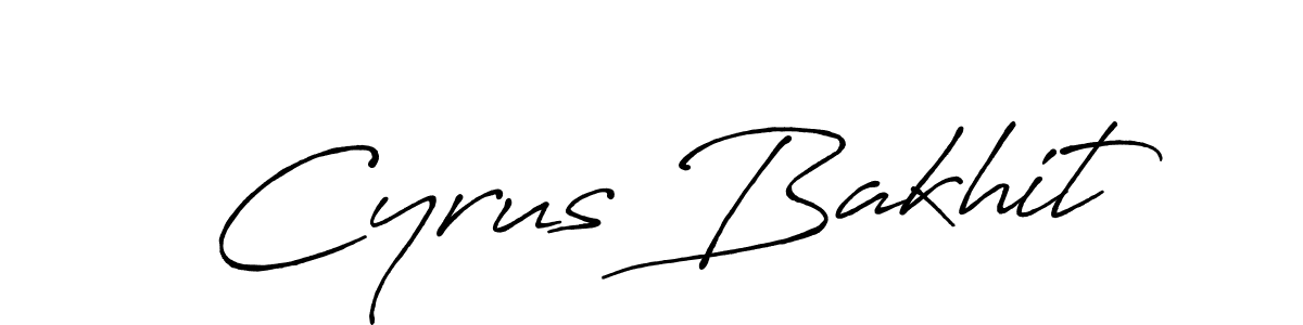 Make a beautiful signature design for name Cyrus Bakhit. Use this online signature maker to create a handwritten signature for free. Cyrus Bakhit signature style 7 images and pictures png