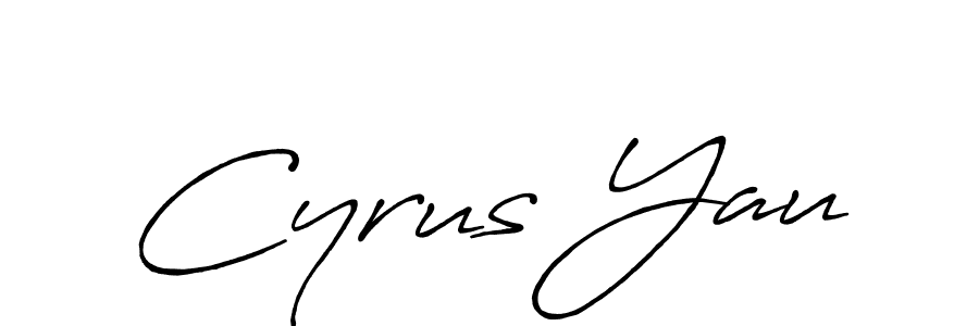 Once you've used our free online signature maker to create your best signature Antro_Vectra_Bolder style, it's time to enjoy all of the benefits that Cyrus Yau name signing documents. Cyrus Yau signature style 7 images and pictures png