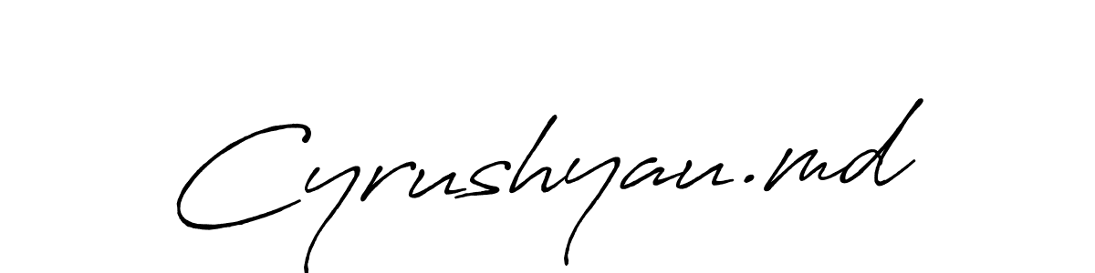 How to Draw Cyrushyau.md signature style? Antro_Vectra_Bolder is a latest design signature styles for name Cyrushyau.md. Cyrushyau.md signature style 7 images and pictures png