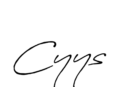Similarly Antro_Vectra_Bolder is the best handwritten signature design. Signature creator online .You can use it as an online autograph creator for name Cyys. Cyys signature style 7 images and pictures png