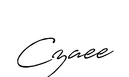 Use a signature maker to create a handwritten signature online. With this signature software, you can design (Antro_Vectra_Bolder) your own signature for name Czaee. Czaee signature style 7 images and pictures png