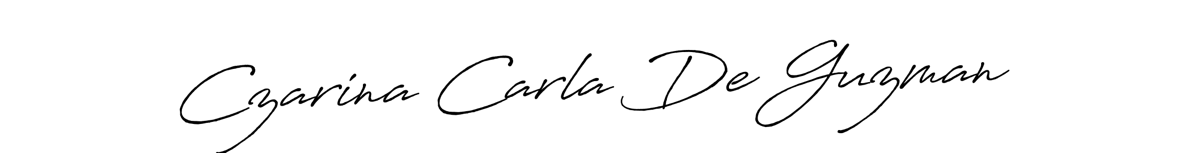 It looks lik you need a new signature style for name Czarina Carla De Guzman. Design unique handwritten (Antro_Vectra_Bolder) signature with our free signature maker in just a few clicks. Czarina Carla De Guzman signature style 7 images and pictures png